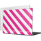 Pink and White Geometric Stripes MacBook Pro 14in (2021-24) Case plus Skin